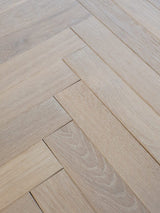Lionvest Solid Oak Parquet - 196 - Witmat Brushed & Oiled