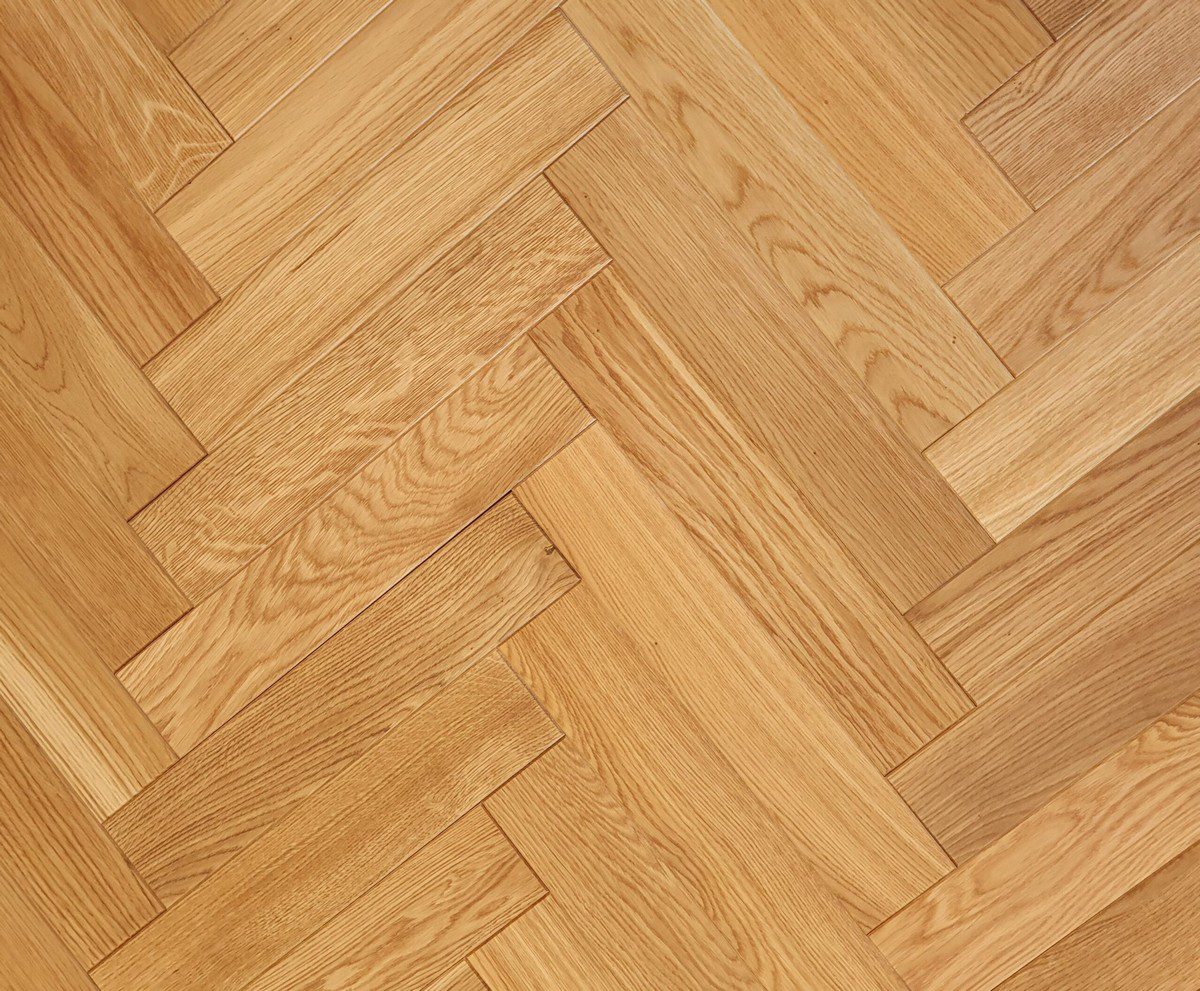 Lionvest Solid Oak Parquet - 197 - Brushed & Matt Lacquered