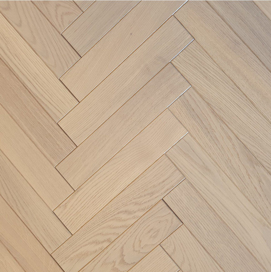 Lionvest Solid Oak Parquet - 198 - Pinot Gris Brushed & Oiled