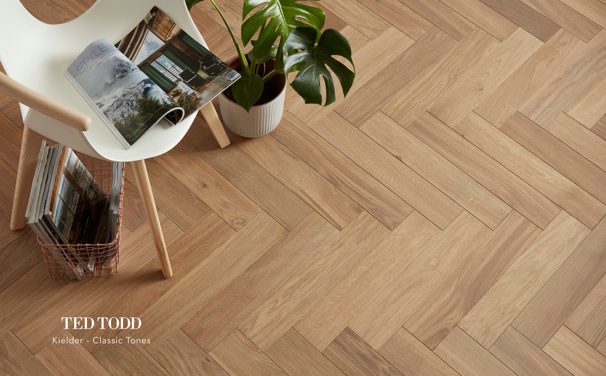 Ted Todd Classic Futures (Classic Tones) Kielder - Herringbone (500mm x 100mm)