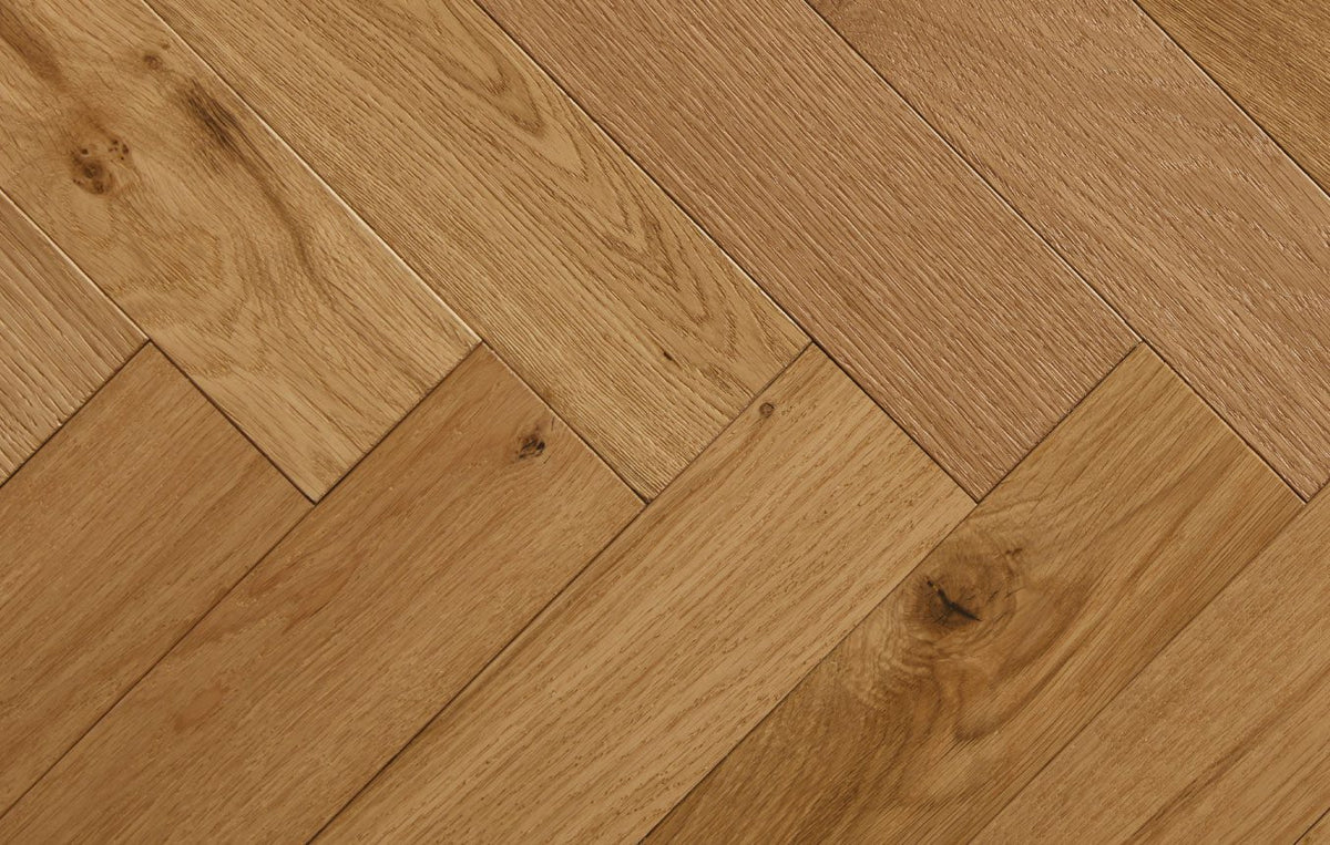 Ted Todd Project Almond - Narrow Herringbone (450mm x 90mm)