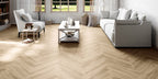 Invictus Maximus Click Cork Backing Divine Oak Parquet - Champagne