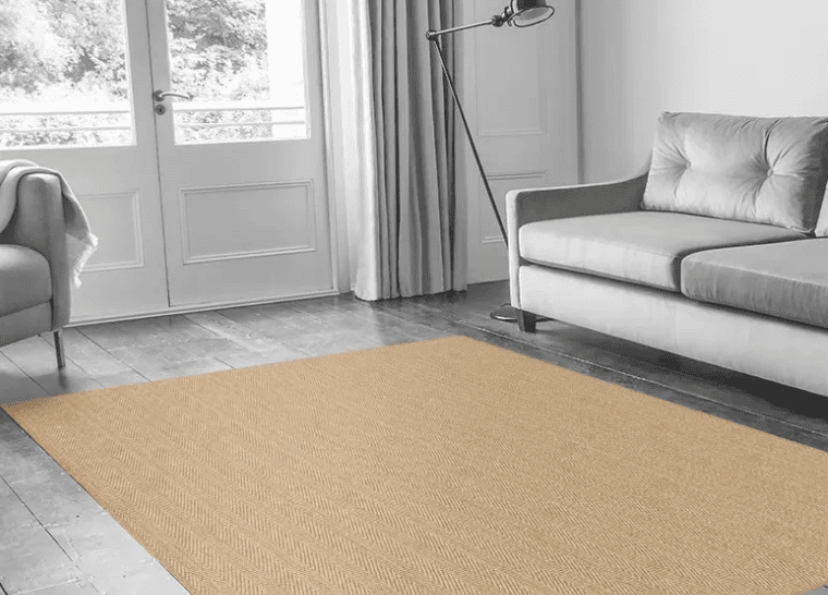 Alternative Flooring Anywhere Ca-rPET Herringbone Re-act Carpet