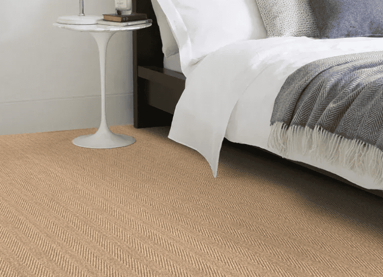 Alternative Flooring Anywhere Ca-rPET Herringbone Re-act Carpet
