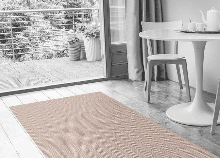 Alternative Flooring Anywhere Ca-rPET Herringbone Re-balance Carpet