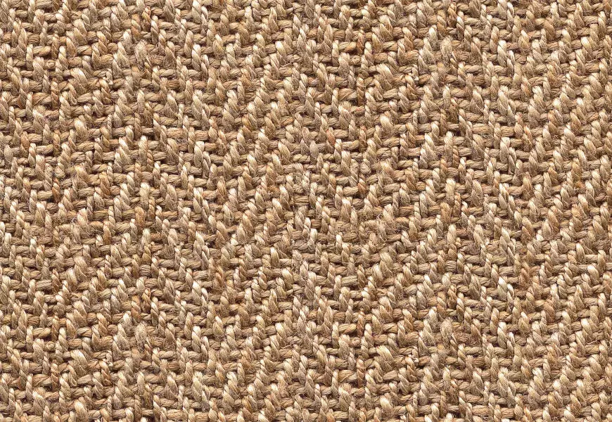 Alternative Flooring Jute Herringbone Maltloaf