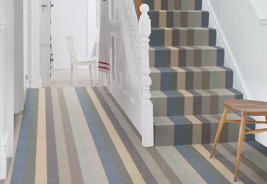 Alternative Flooring Margo Selby Stripe Surf Joss