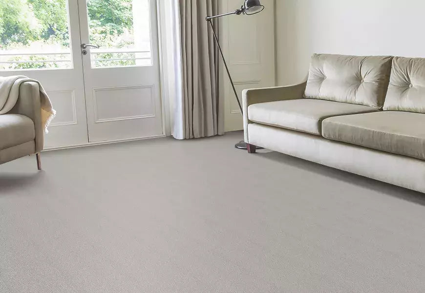 Alternative Flooring Wool Rib Silver Birch