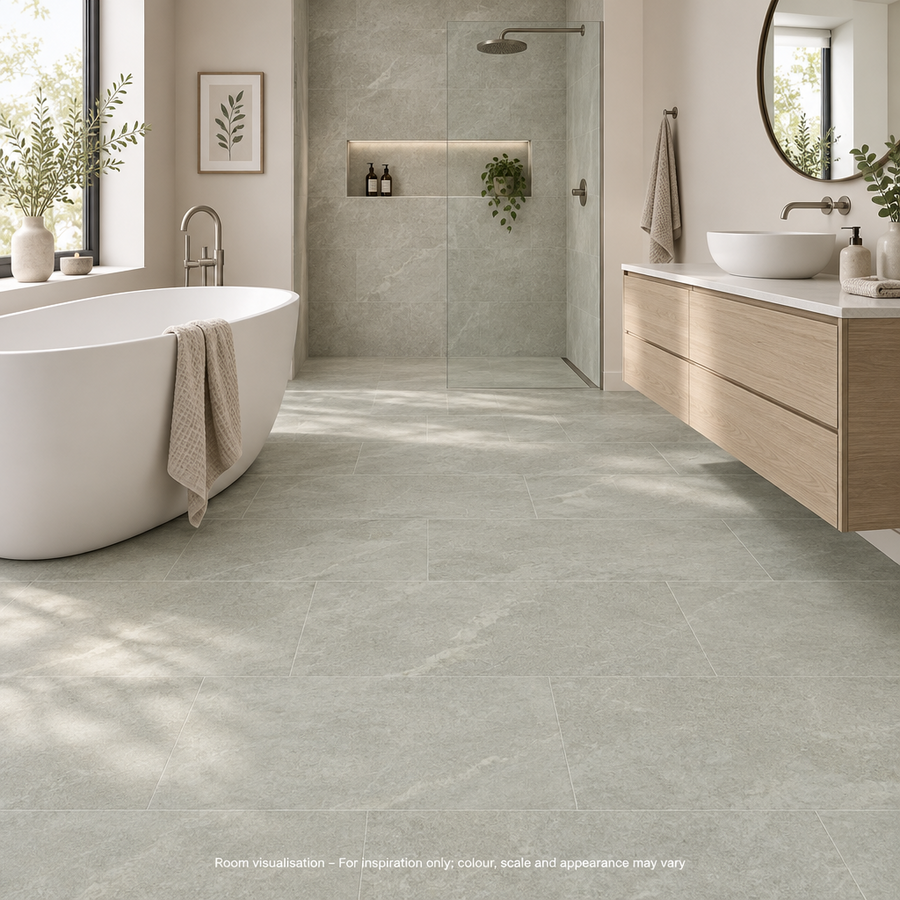 Karndean Art Select Brenner Quartzite in Bathroom
