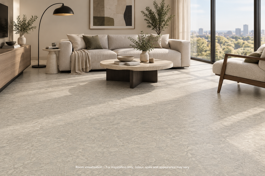 Karndean Art Select Brezza Ceppo in Living room