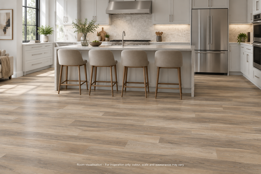 Karndean Art Select Canterbury Ash in Kitchen