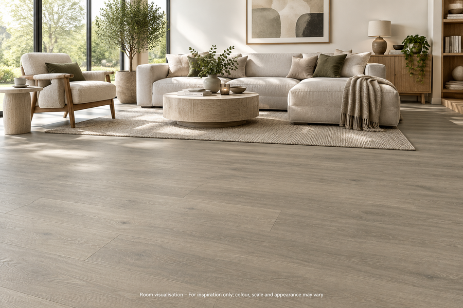 Karndean Art Select Canvas Oak in Living room