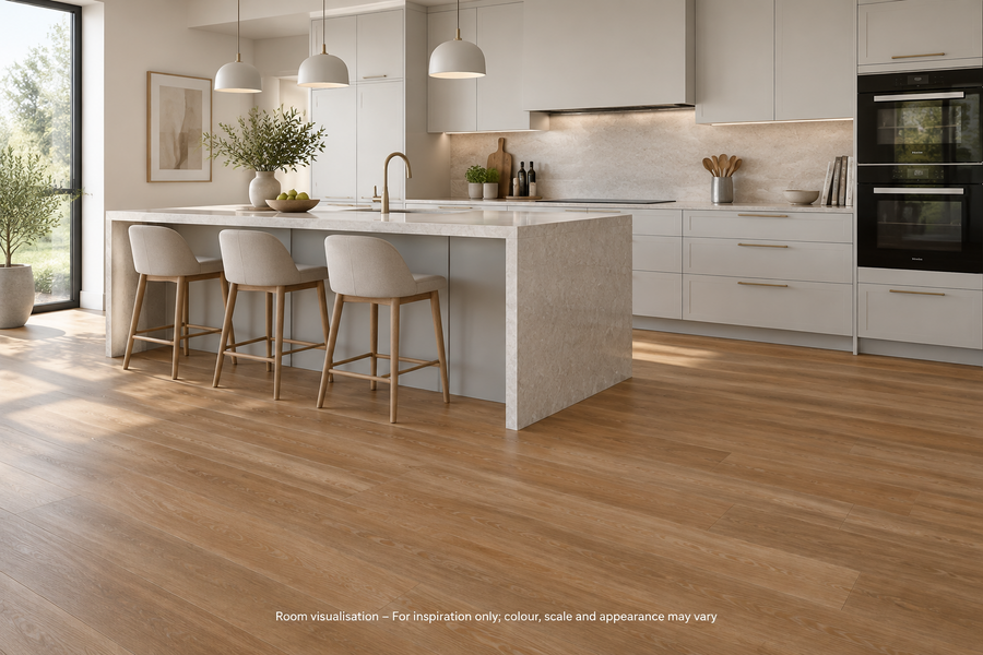 Karndean Art Select Canyon Oak in Kitchen