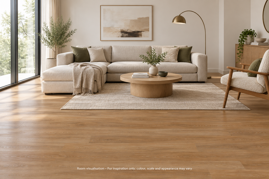 Karndean Art Select Canyon Oak in Living room