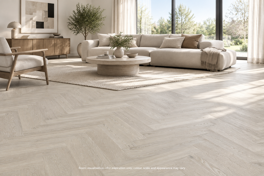 Karndean Art Select Clay Artisan Oak - SM in Living room