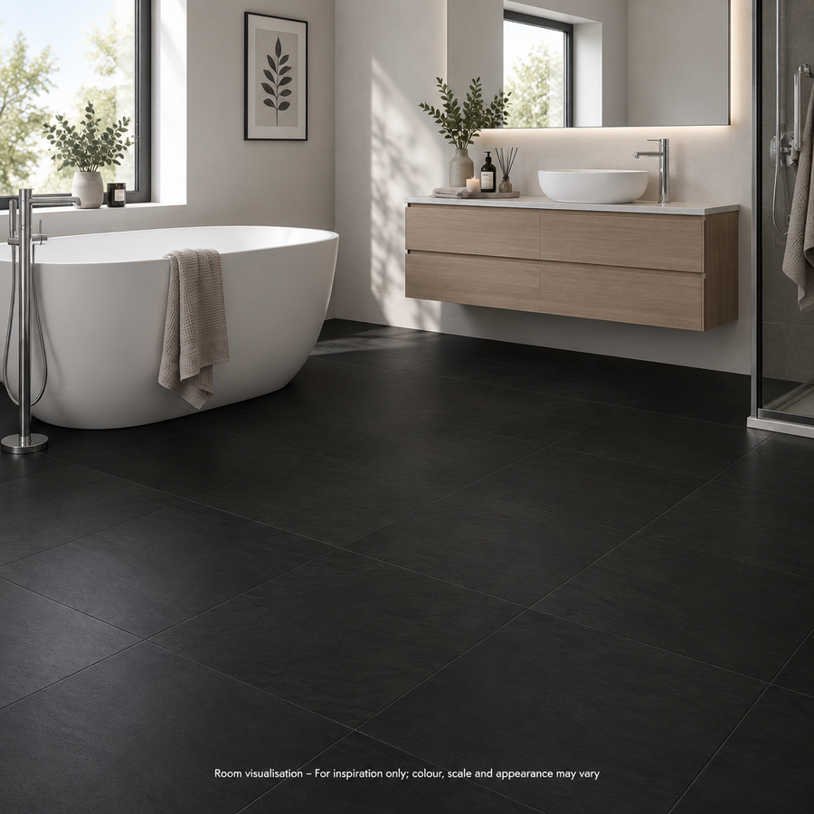 Karndean Art Select Corinthian Marble in Bathroom