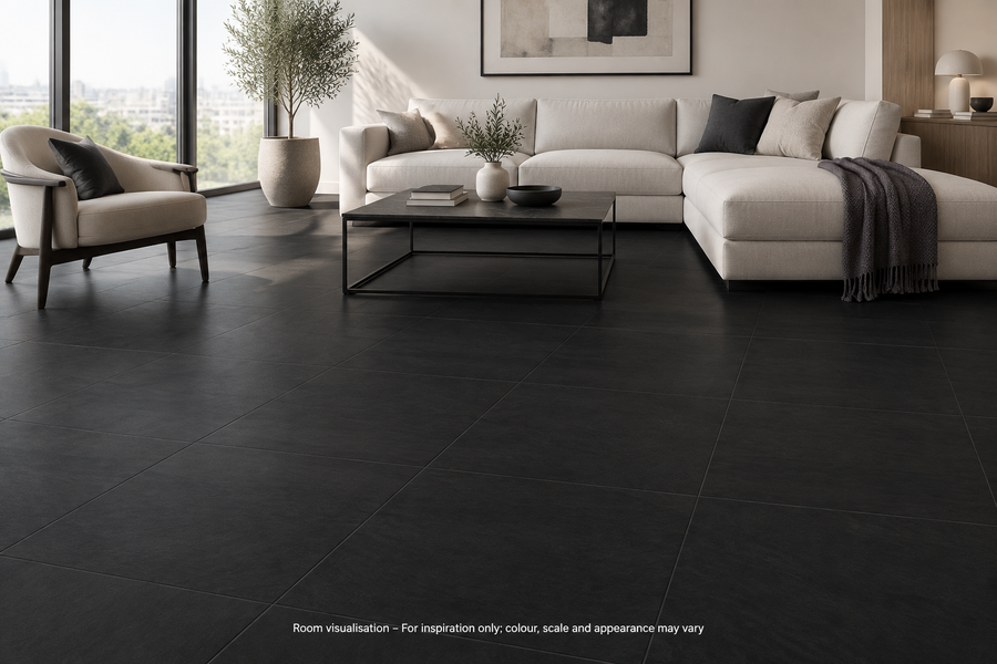 Karndean Art Select Corinthian Marble in Living room