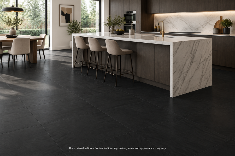 Karndean Art Select Corinthian Marble in Kitchen