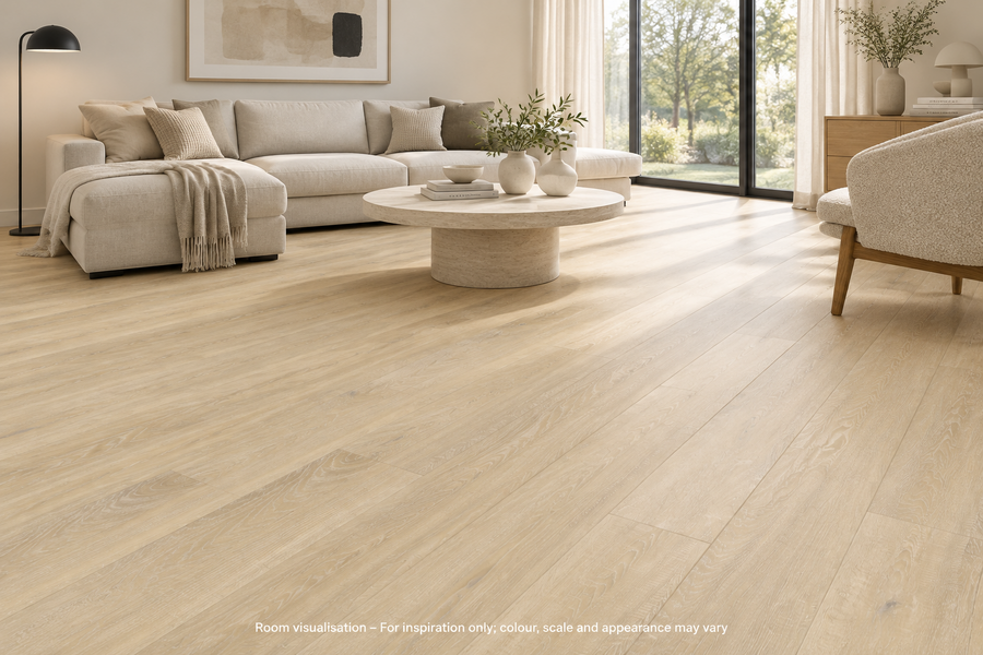 Karndean Art Select Damask Oak in Living room