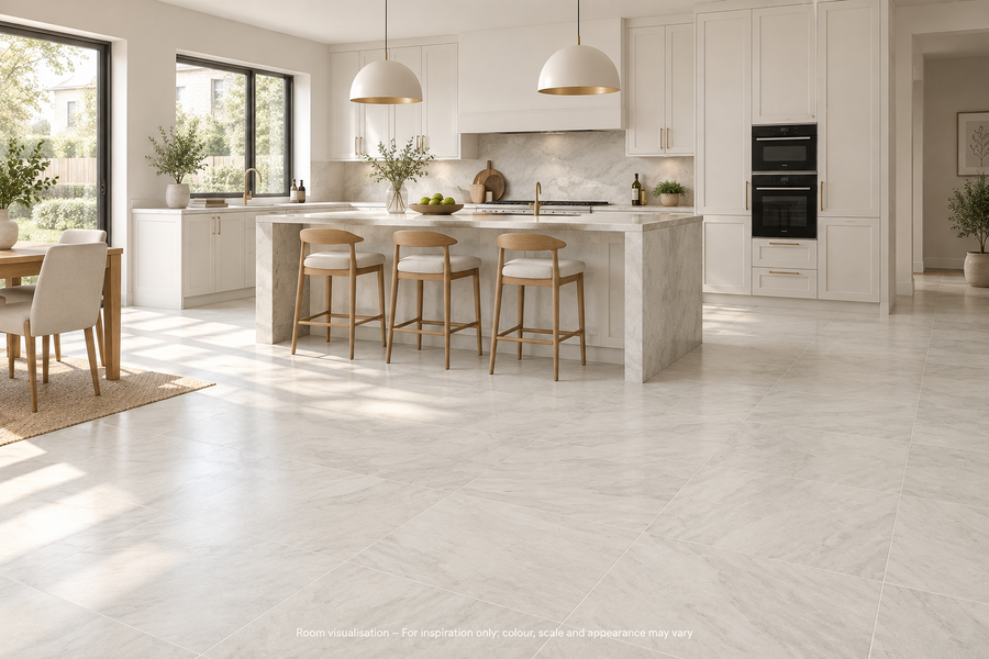 Karndean Art Select Doric Marble in Kitchen