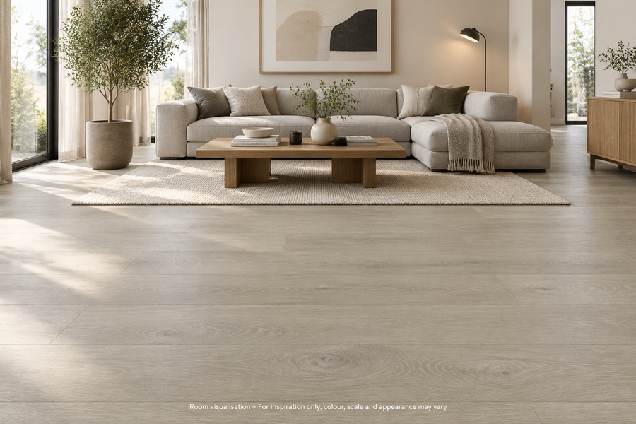 Karndean Art Select Dove Artisan Oak in Living room