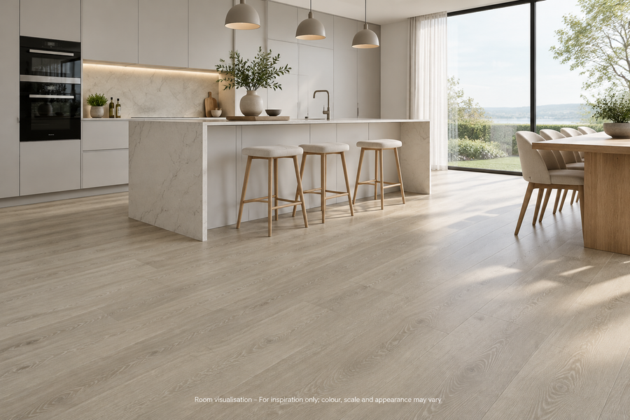 Karndean Art Select Dove Artisan Oak in Kitchen