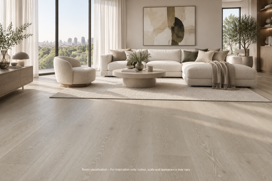 Karndean Art Select Dove Artisan Oak in Living room