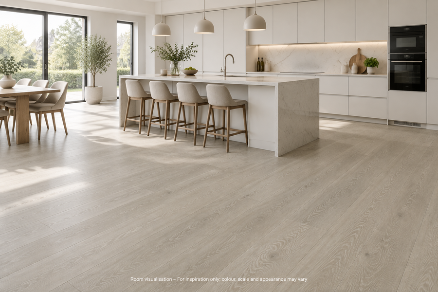 Karndean Art Select Dove Artisan Oak in Kitchen