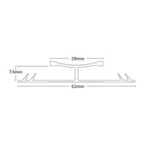 Interfloor Standard Aluminium Dualgrip – Heavy Duty