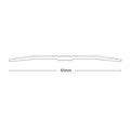 Interfloor Standard AluminiumExtra Wide Coverstrip