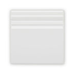 FIRED EARTH Architecture White Gloss Skirting