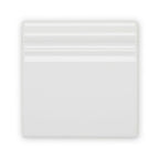 FIRED EARTH Architecture White Matt Skirting