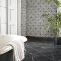 FIRED EARTH Chequers Court Deco Mosaic