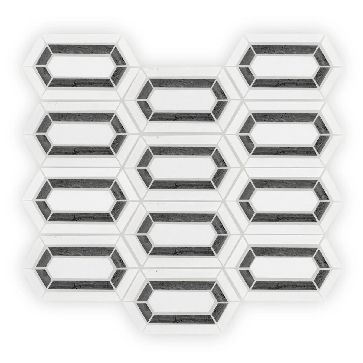 FIRED EARTH Chequers Court Double Hexagon
