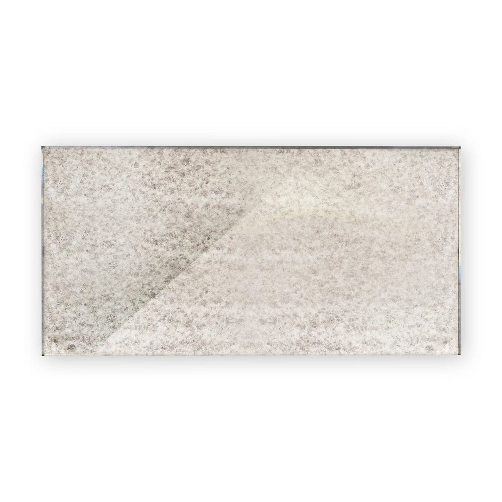 FIRED EARTH Deco Glass Silver