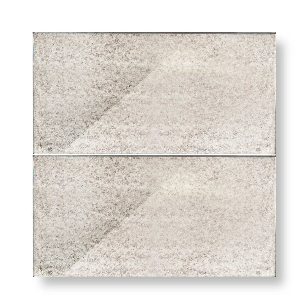 FIRED EARTH Deco Glass Silver