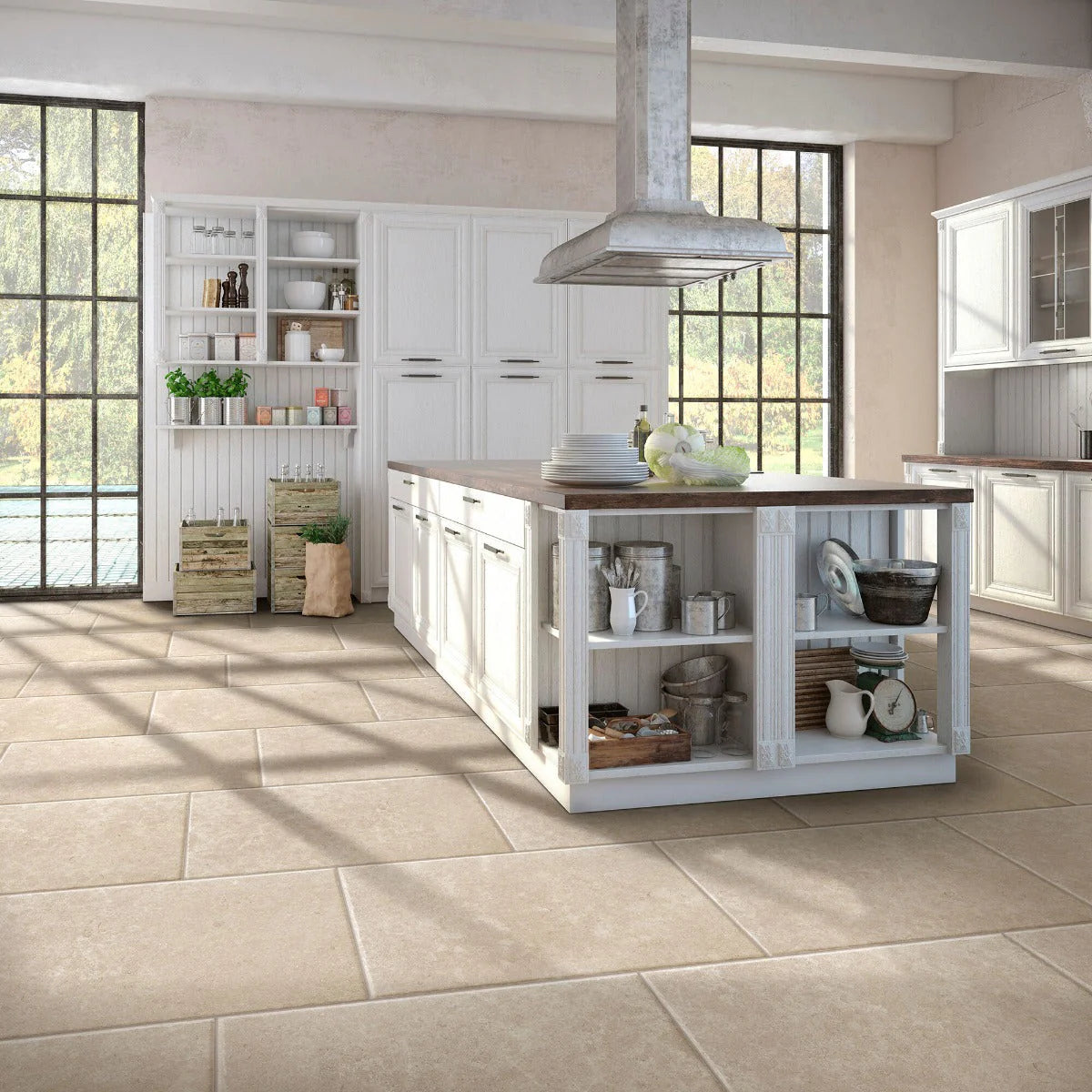 FIRED EARTH Dijon Gold Porcelain