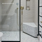 FIRED EARTH East Hampton Honed Basketweave Mosaic