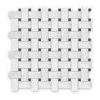 FIRED EARTH East Hampton Honed Basketweave Mosaic