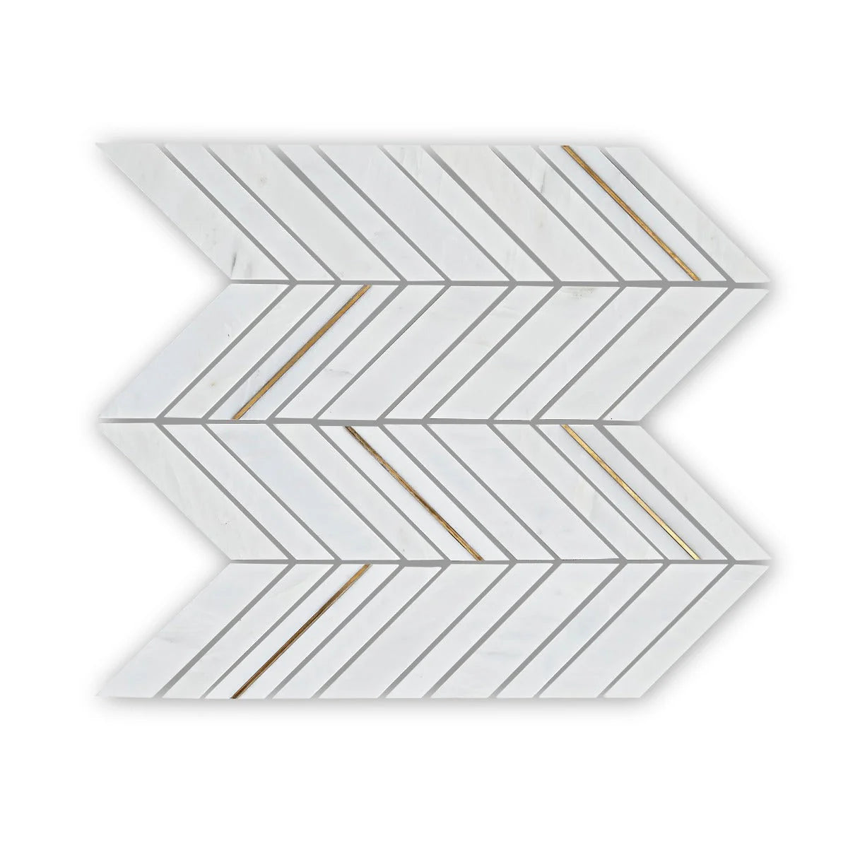 FIRED EARTH East Hampton Chevron Mosaic