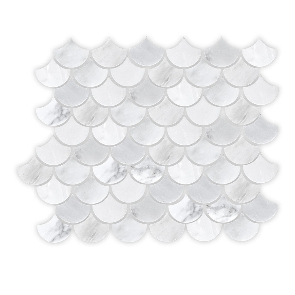 FIRED EARTH East Hampton Scallop Mosaic