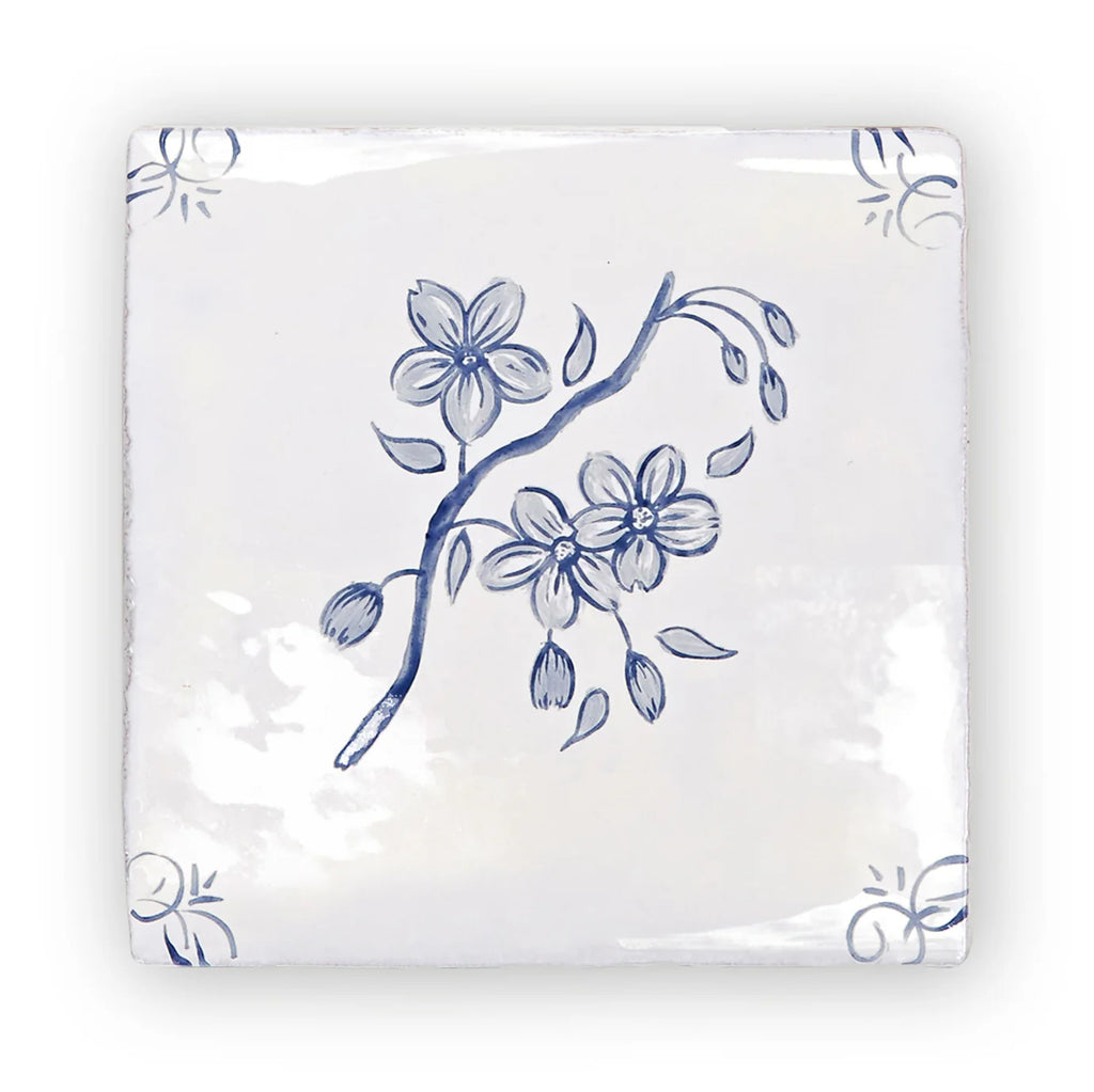 FIRED EARTH English Delft Blossom