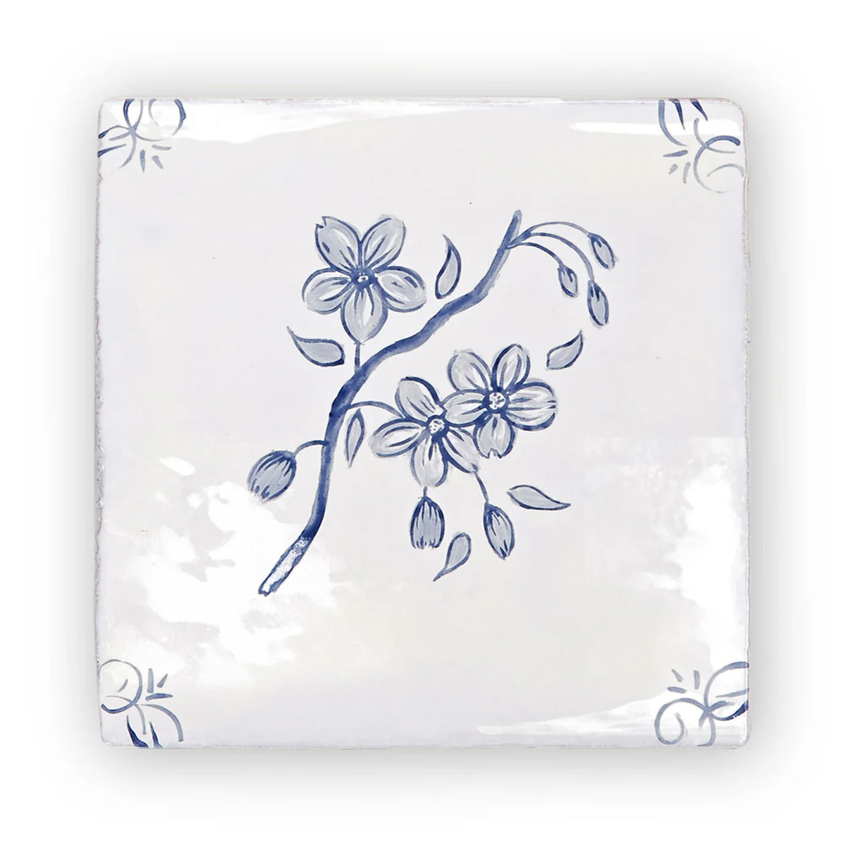 FIRED EARTH English Delft Blossom