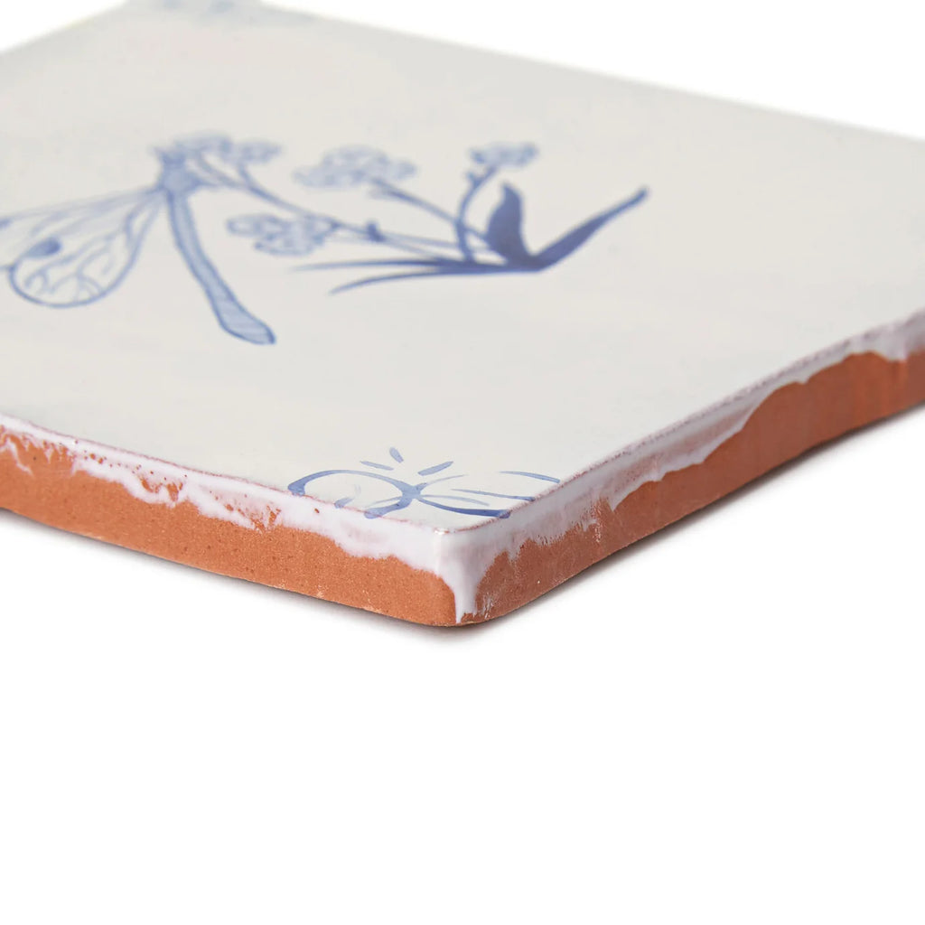 FIRED EARTH English Delft Dragonfly