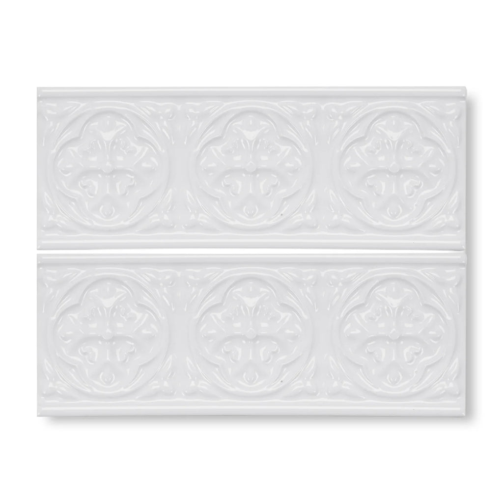 FIRED EARTH Giralda Hielo Border