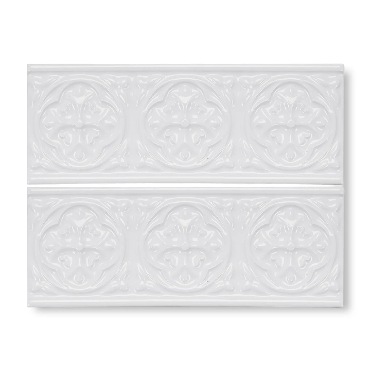 FIRED EARTH Giralda Hielo Border