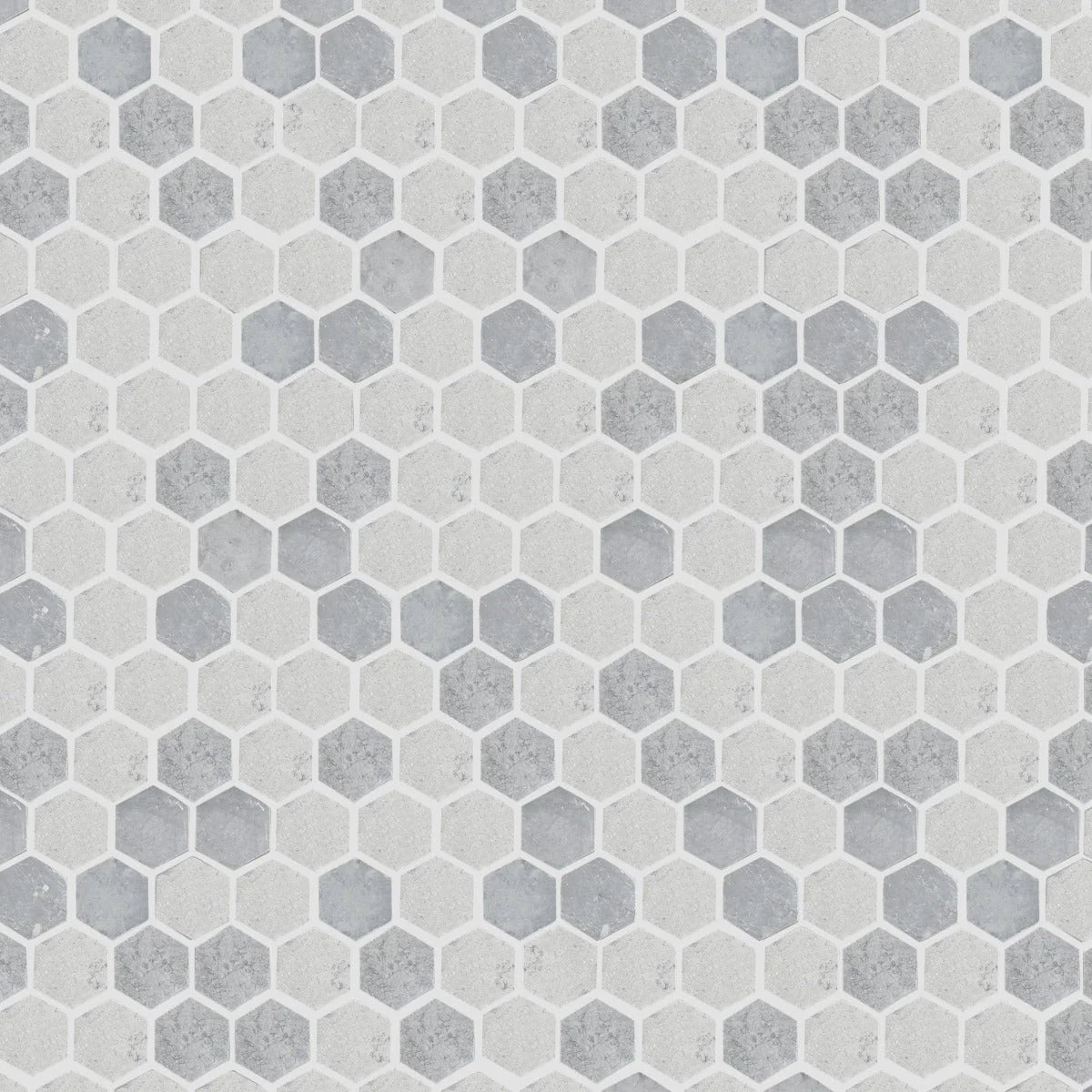 FIRED EARTH Hampton Bays Honed Hexagon Mosaic