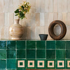 FIRED EARTH Medina Moss Green Porton