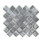 FIRED EARTH Metallic Vitreum Argentum Arabesque