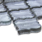 FIRED EARTH Metallic Vitreum Argentum Arabesque